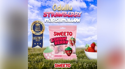 Sweeto Ödüllü Strawberry Marshmallow