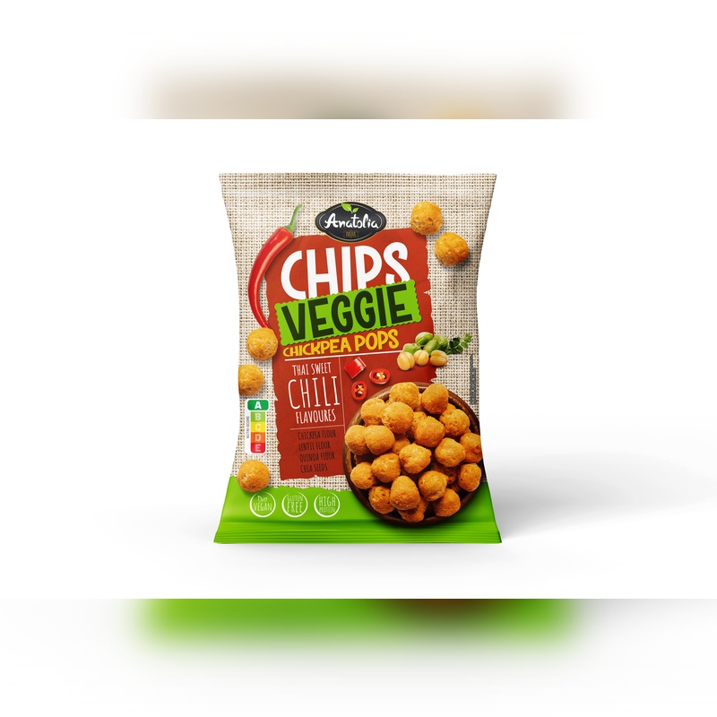 Anatolia Chips Chickpea Pops Thai Sweet Chili