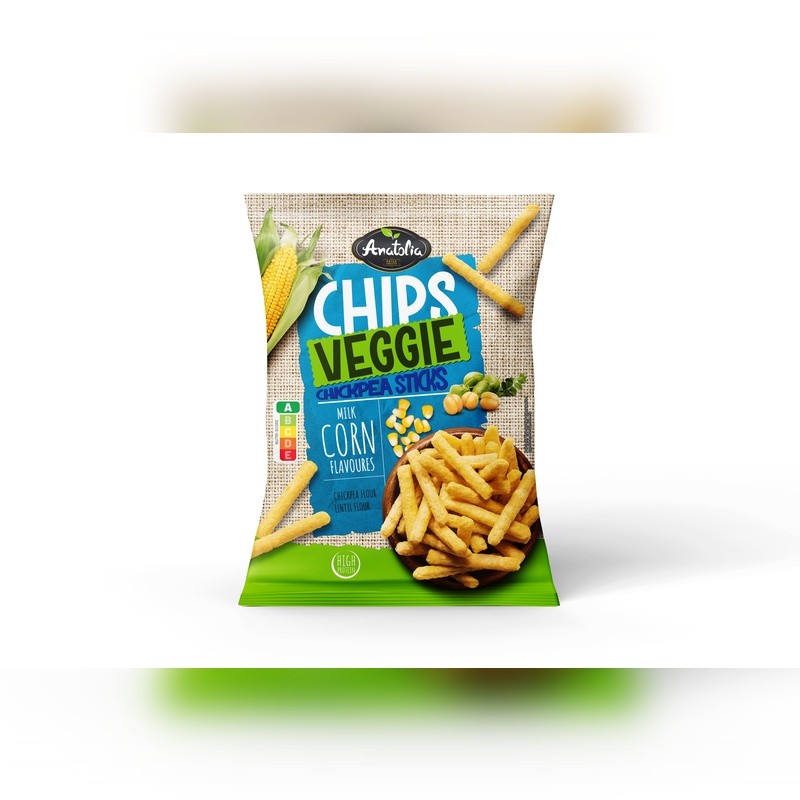 Anatolia Chips Chickpea Sticks Milk Corn