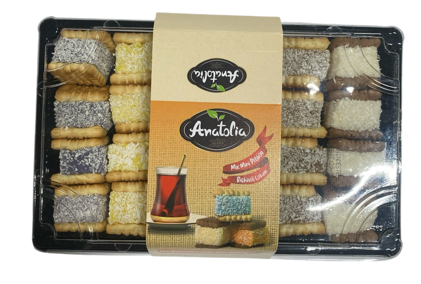 Anatolia Lokum Mix Biscuits Petibor 350 gr *12 stk