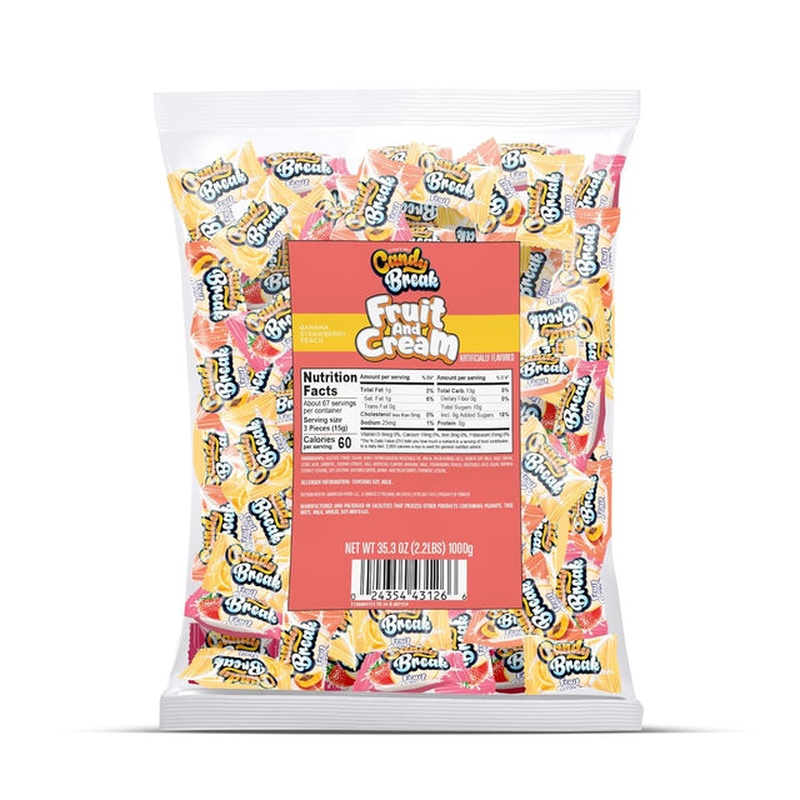 Candy Break Fruit and Cream 800 gr