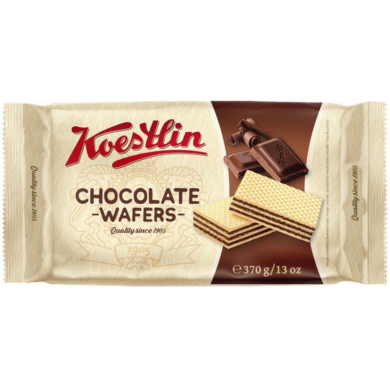 Koestlin-Keks-Wafers-Chocolate 370 Gr