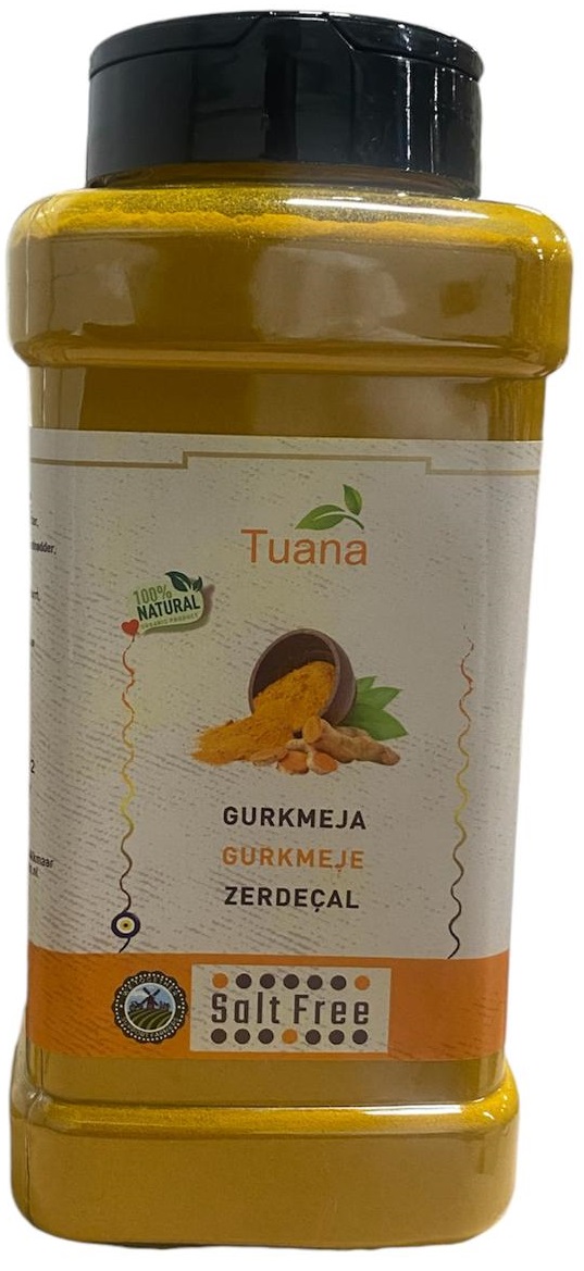 Tuana Gurkmeja Krydda 500 gr*12 stk