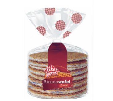 American Food Caramel Waffel Bag 252 gr *24 stk