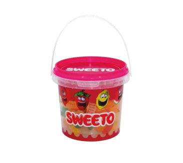 Sweeto Round Tubs Pink 150 Gr